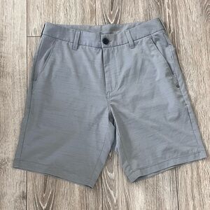 Vuori Men's Slate Gray Flat Front Shorts
